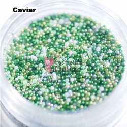 Perlute caviar CAV015 pentru decor unghii Mix Metalizat